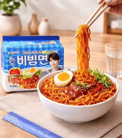 Korean Ramen Bibimmen Noodle (Paldo, South Korea)