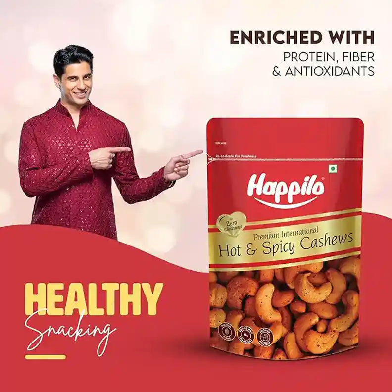 Happilo Hot & Spicy Cashews (Happilo, Bengaluru)