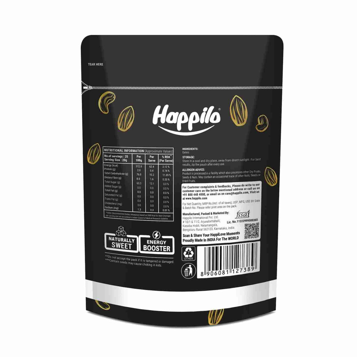 Happilo Premium International Ajwa Dates (Happilo, Bengaluru)
