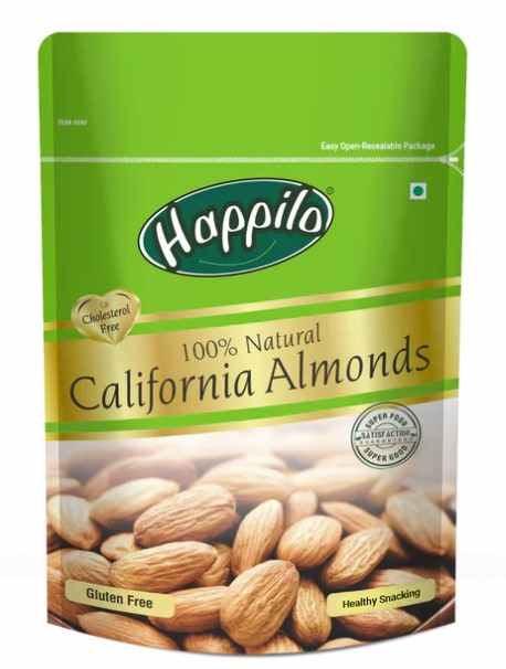 Natural Premium Californian Almonds (Happilo, Bengaluru)