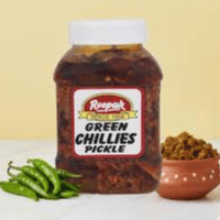Green Chillies Pickle (Roopak, Delhi)