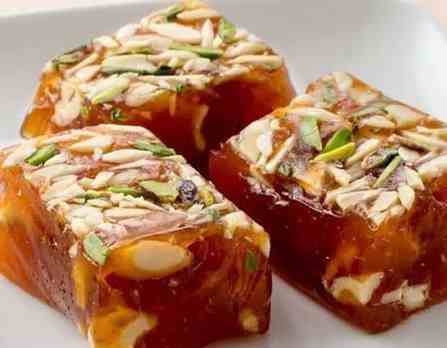 Karachi Halwa Plain (Chaina ram Sweets, Chandni Chowk)