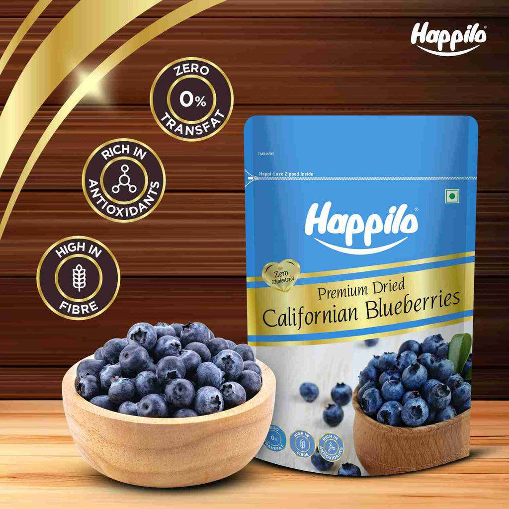 Happilo Premium Dried Californian Blueberries (Happilo, Bengaluru)