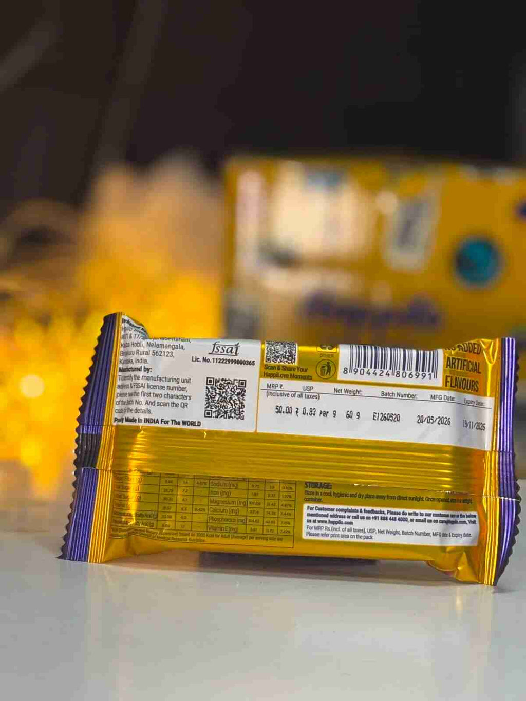 Happilo Peanut Butter Protein Chikki (Happilo, Bengaluru)