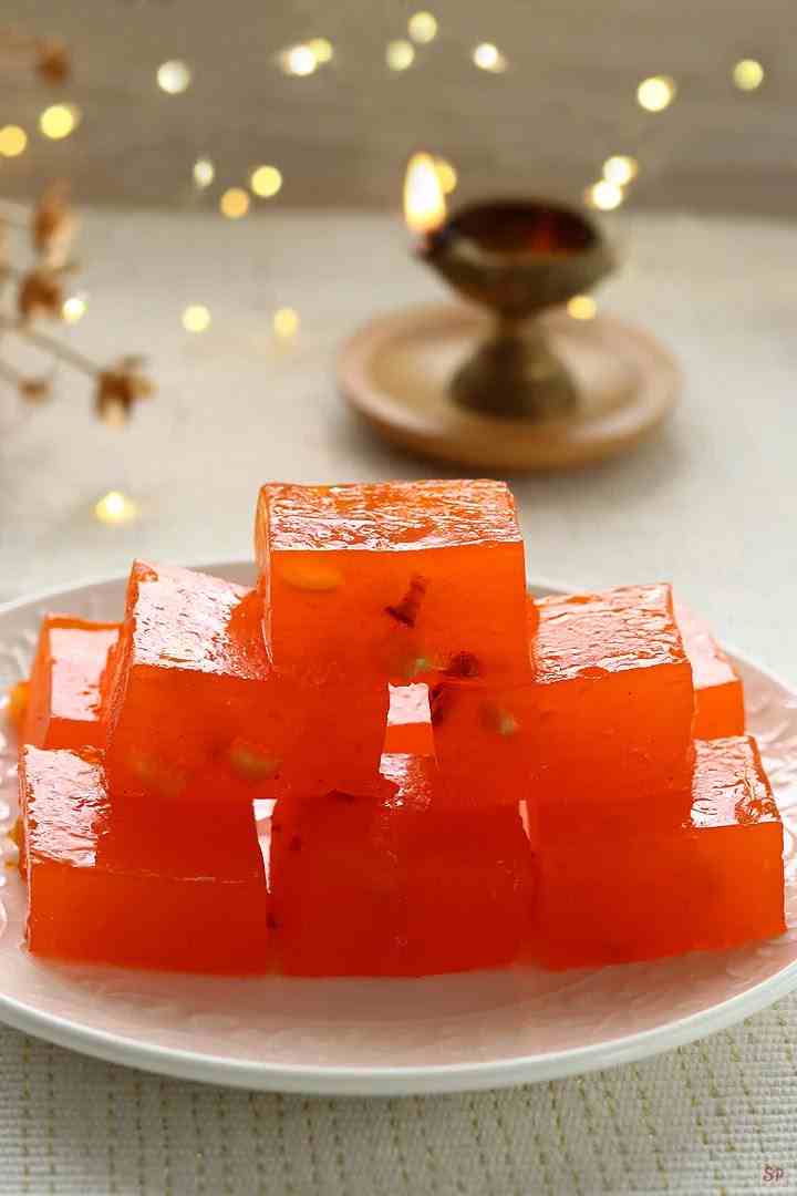 Karachi Halwa (Bharat Sweets, Delhi)