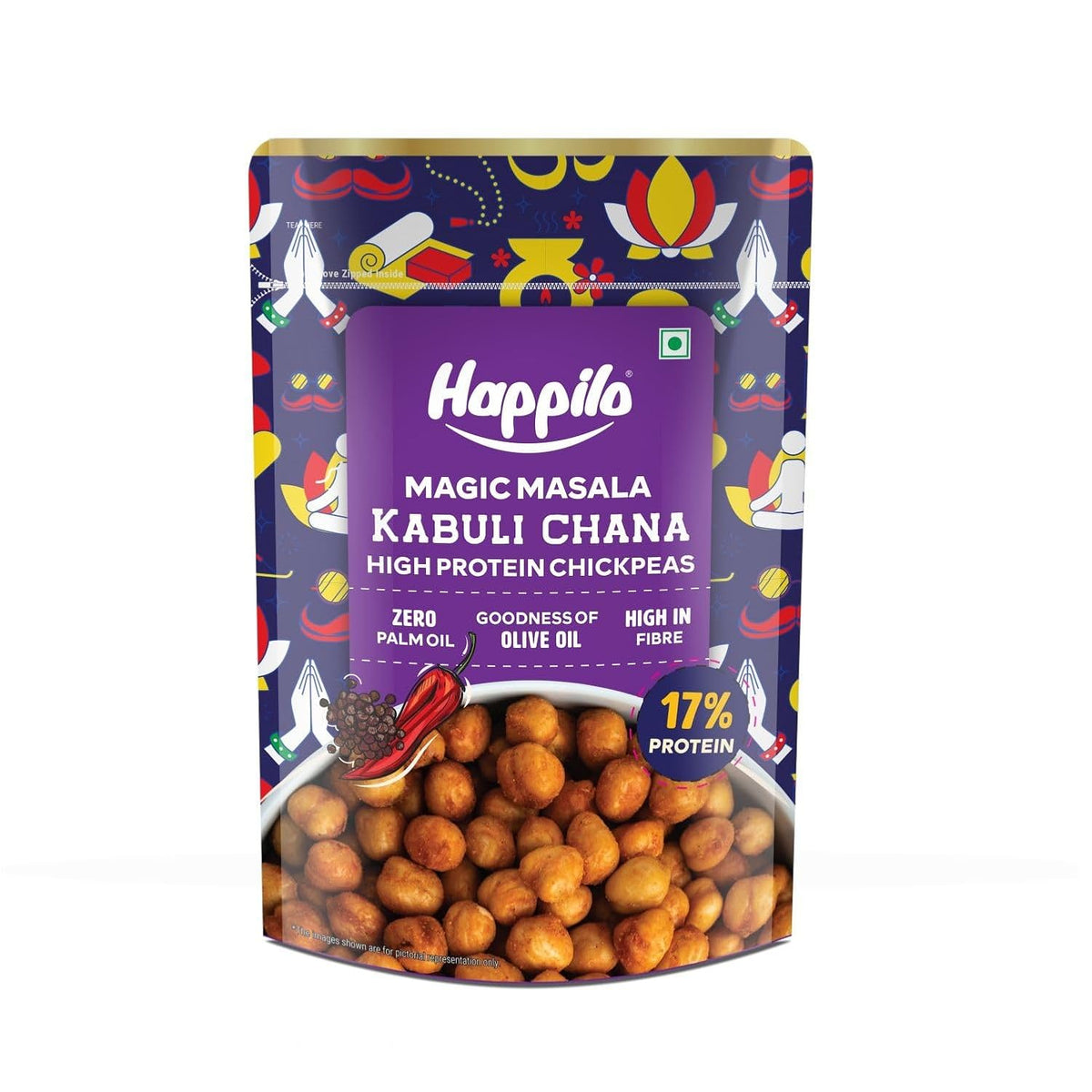 Happilo Premium Super Snack Magic Masala Chickpeas (Happilo, Bengaluru)