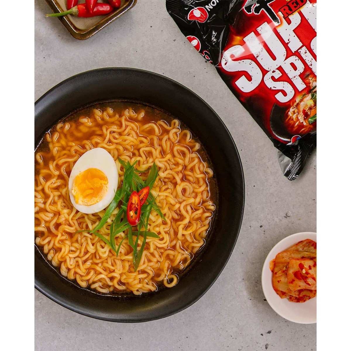 Red Super Spicy Noodle (Nongshim , South Korea)