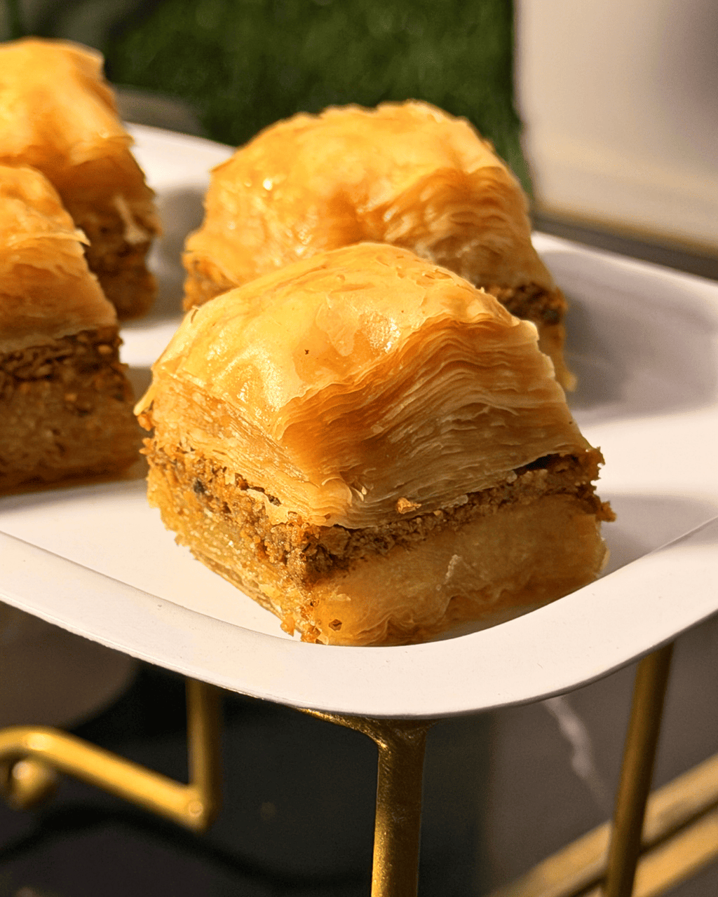 Classic Pistachio Baklava (Anjanya, New Delhi)