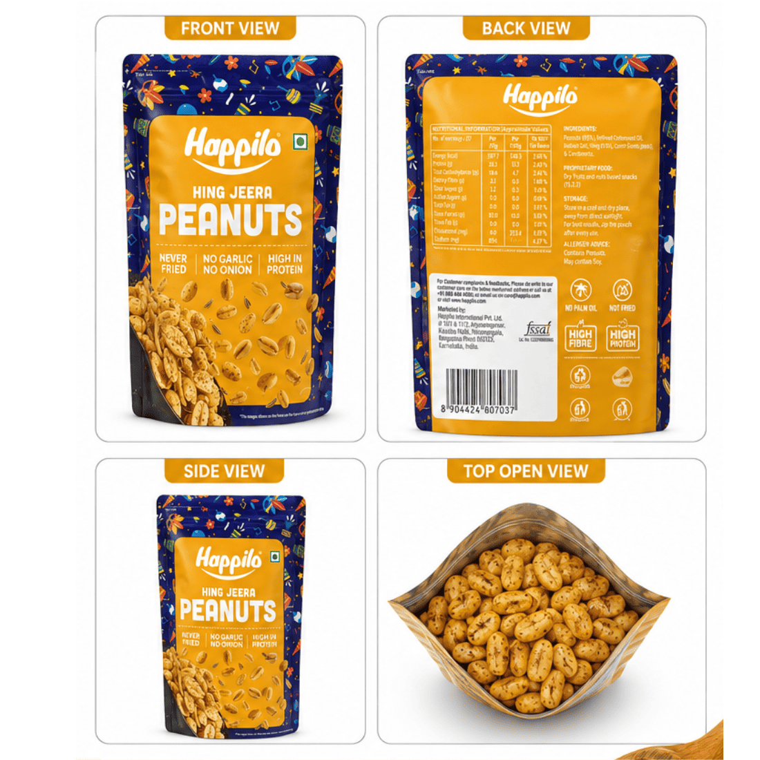 Happilo Hing Jeera Peanut (Happilo, Bengaluru)