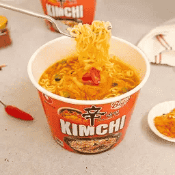 Shin Kimchi Cup Noodle (Nongshim, South Korea)