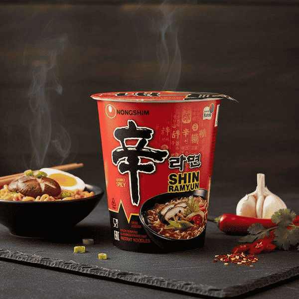 Shin Ramyun Cup Noodle (Nongshim, South Korea)