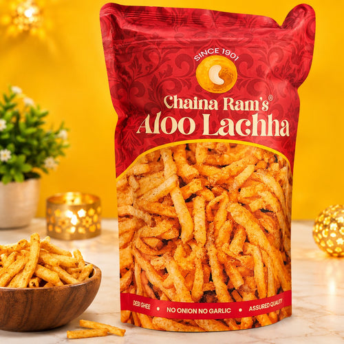 Aloo Lachchha front view