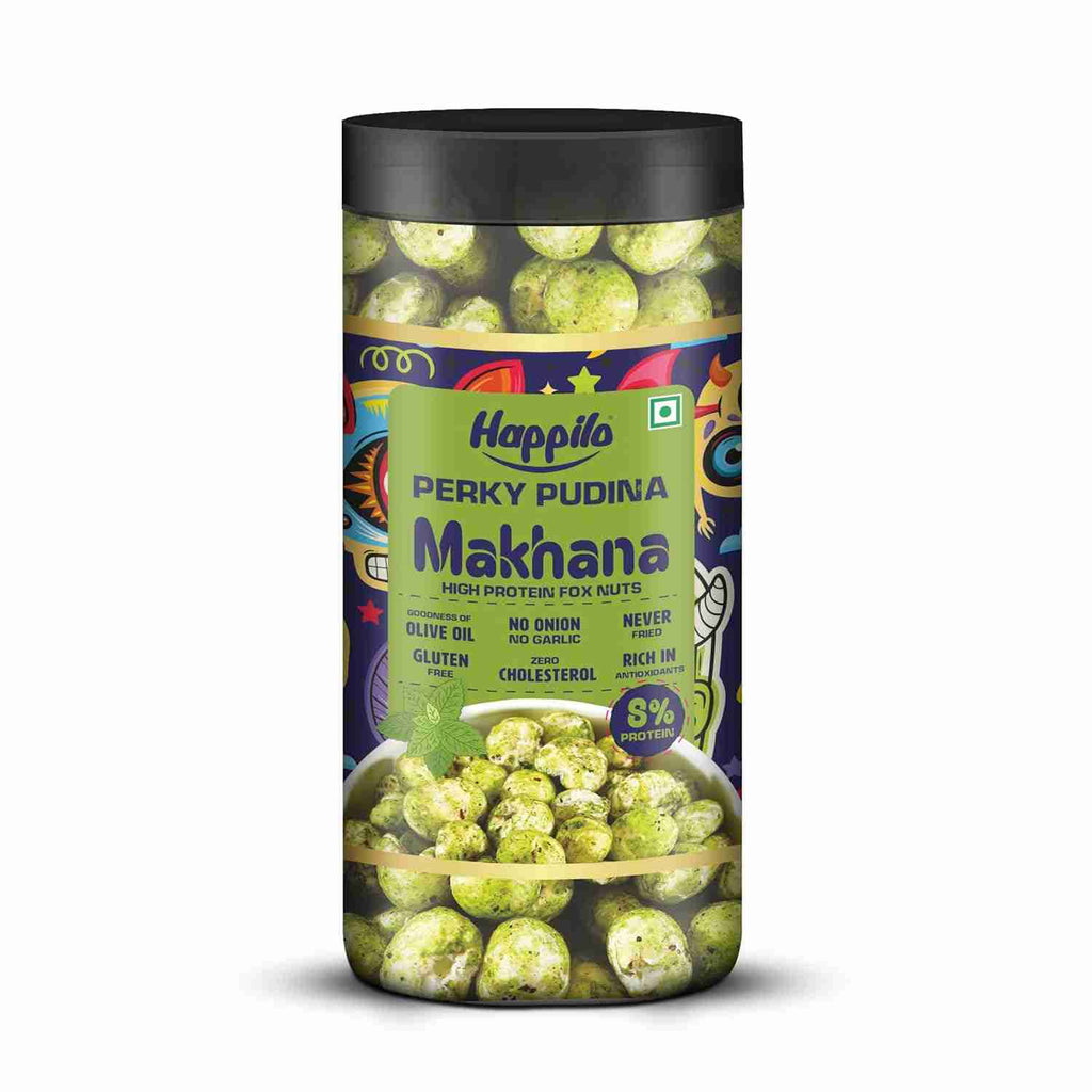 Premium Makhana Perky Pudina Jar (Happilo, Bengaluru)