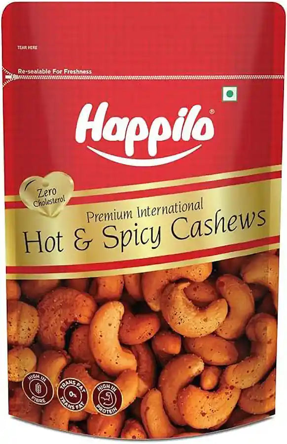 Happilo Hot & Spicy Cashews (Happilo, Bengaluru)