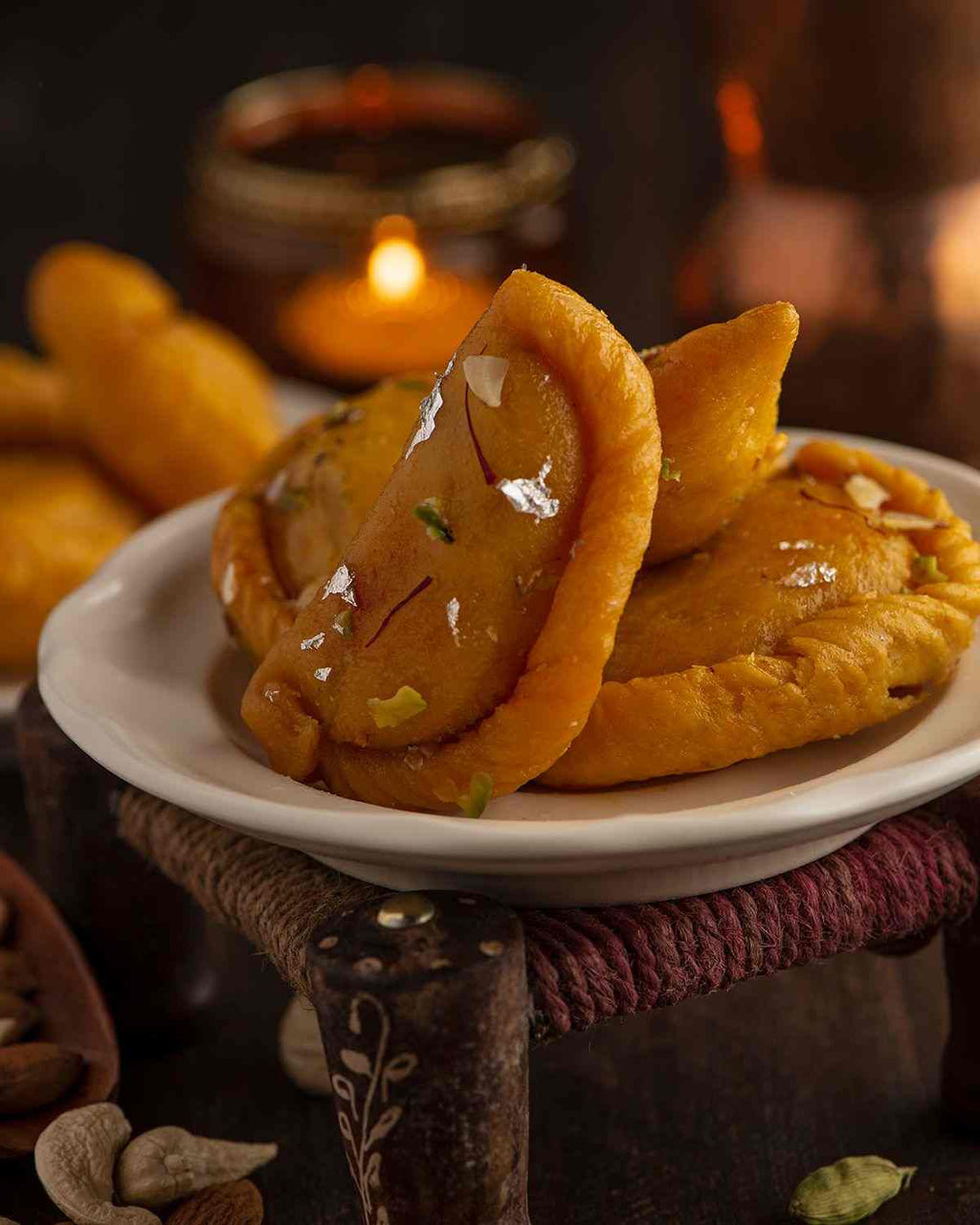 Kesar Gujiya (Hira's Sweets, Shahdara)