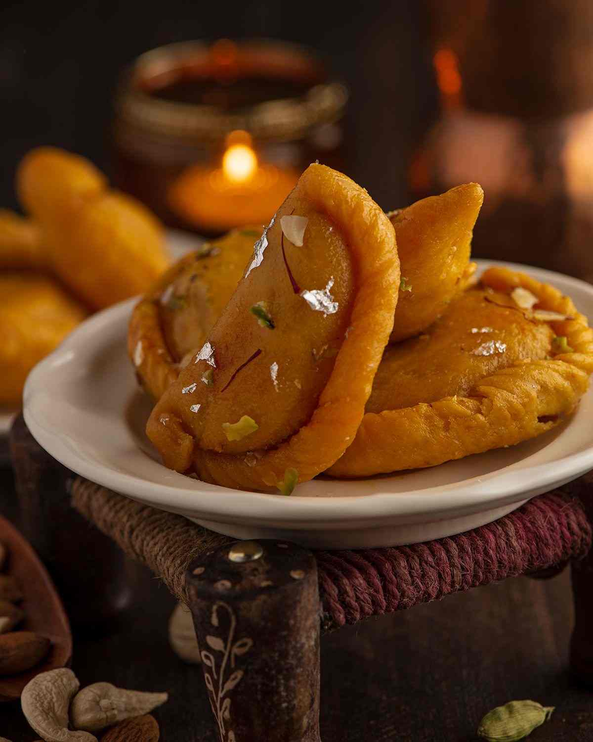 Kesar Gujiya (Hira's Sweets, Shahdara)
