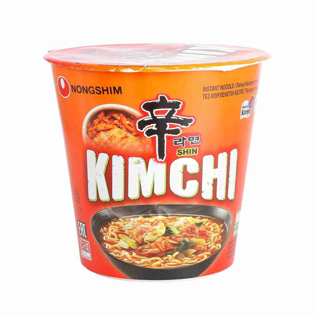Shin Kimchi Cup Noodle (Nongshim, South Korea)