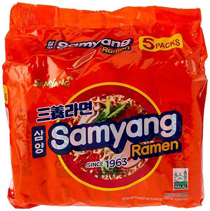 Samyang Ramen Noodle Orange (South Korea)