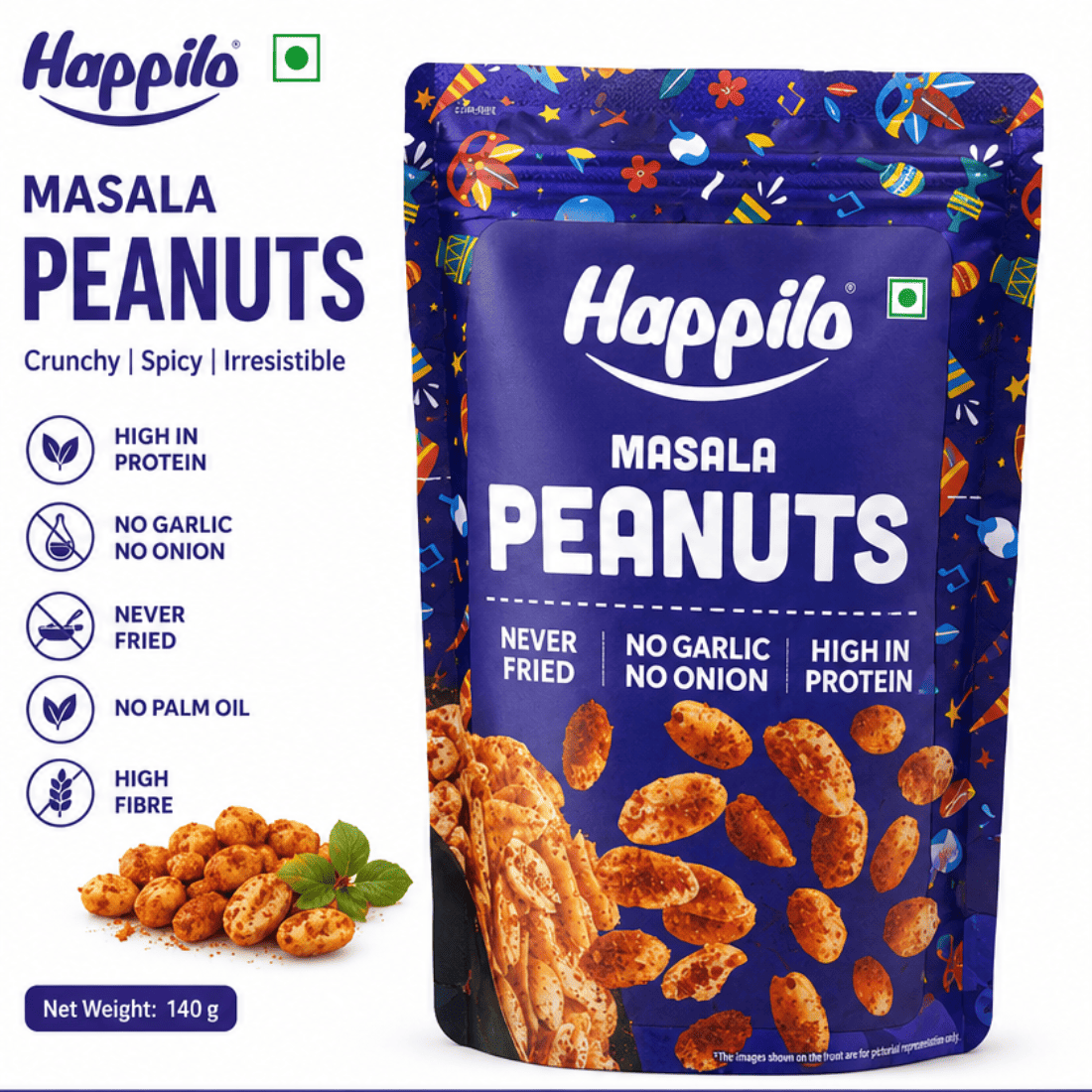 Happilo Masala Peanut (Happilo, Bengaluru)