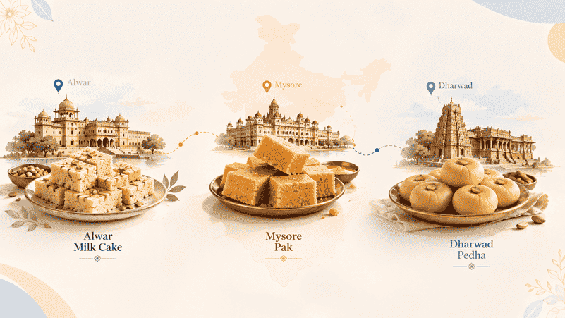 Order Authentic Indian Sweets Online: Sweets Delivery Online Across India