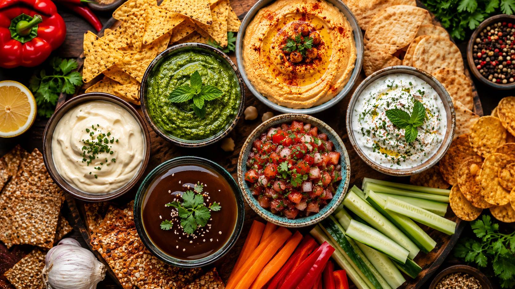 Smart Snacking in India: Crunchy Bites and Flavorful Dips