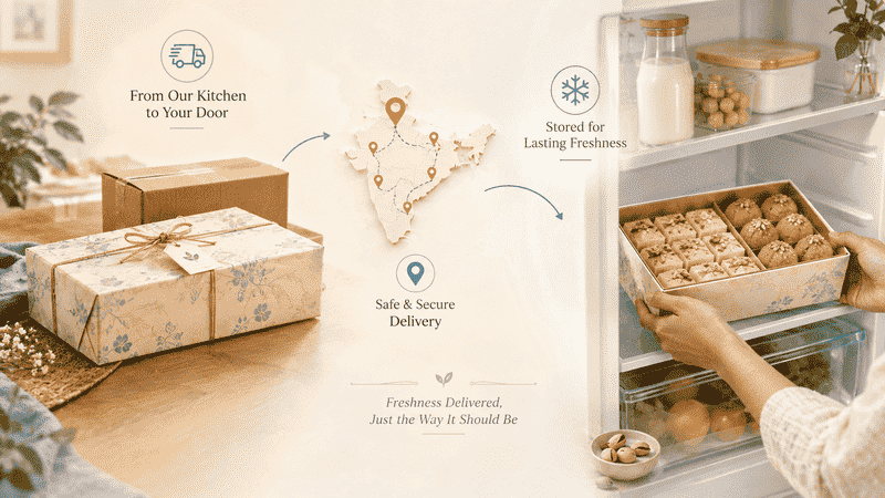 Order Authentic Indian Sweets Online: Sweets Delivery Online Across India