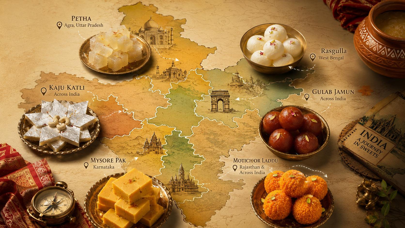 Best Authentic Indian Sweets to Order Online: A Regional Guide