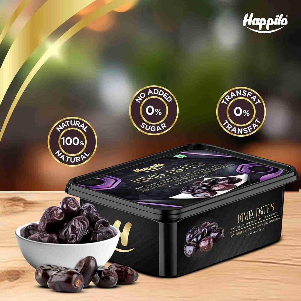 Happilo Premium Soft Kimia (Mazafati Dates) (Happilo, Bengaluru)