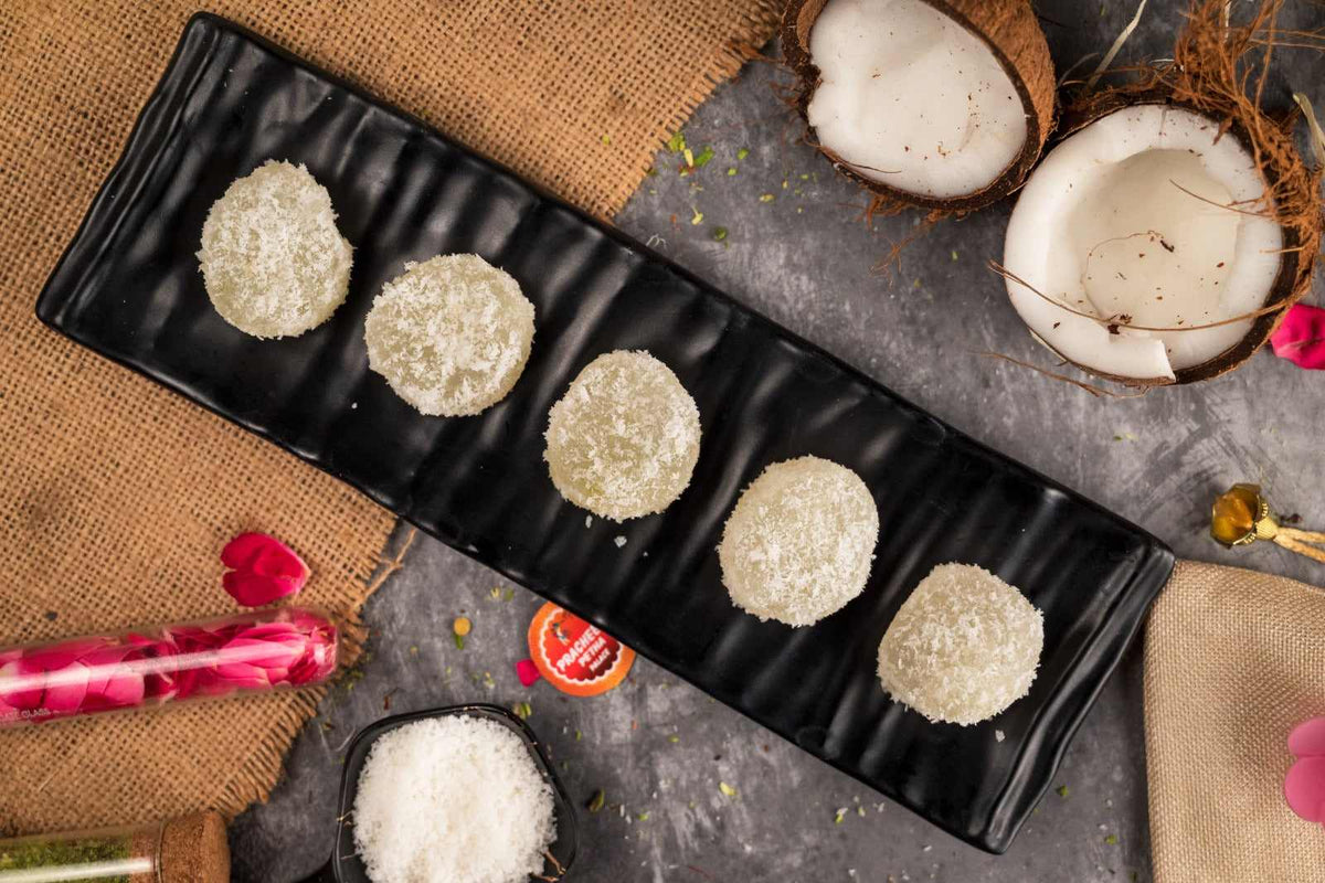 Coconut Petha (Pracheen Petha, Agra)