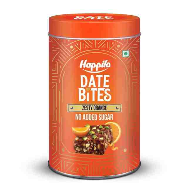 Happilo Premium Date Bites Zesty Orange Reusable (Happilo, Bengaluru)