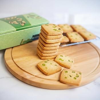 Butter Pista Cookies Tin Box (Lovely Sweets, Jalandhar)