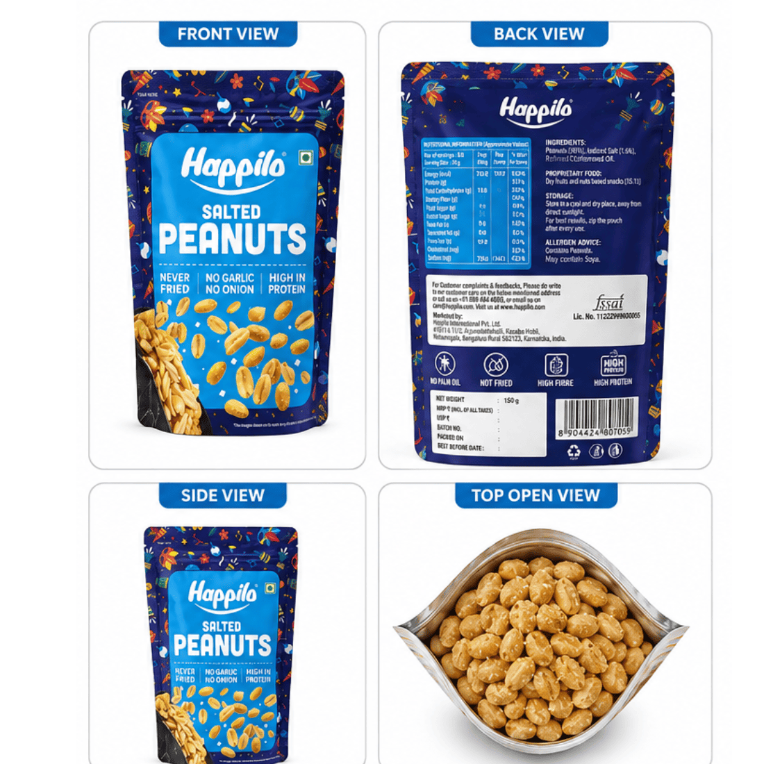 Happilo Salted Peanut (Happilo, Bengaluru)