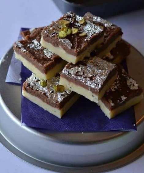 Chocolate Barfi (Chaina Ram Sweets, Chandni Chowk)