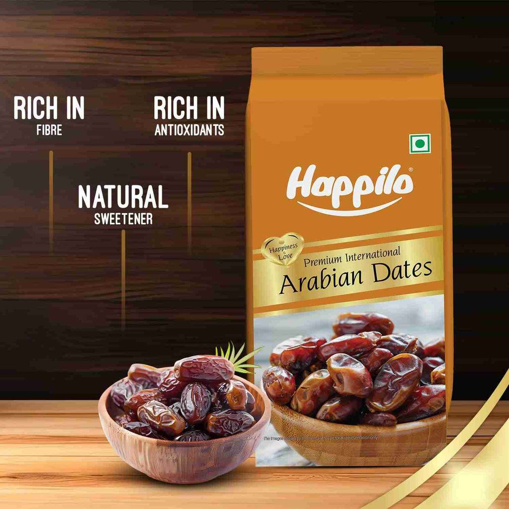 Happilo Premium Natural Arabian Dates (Happilo, Bengaluru)