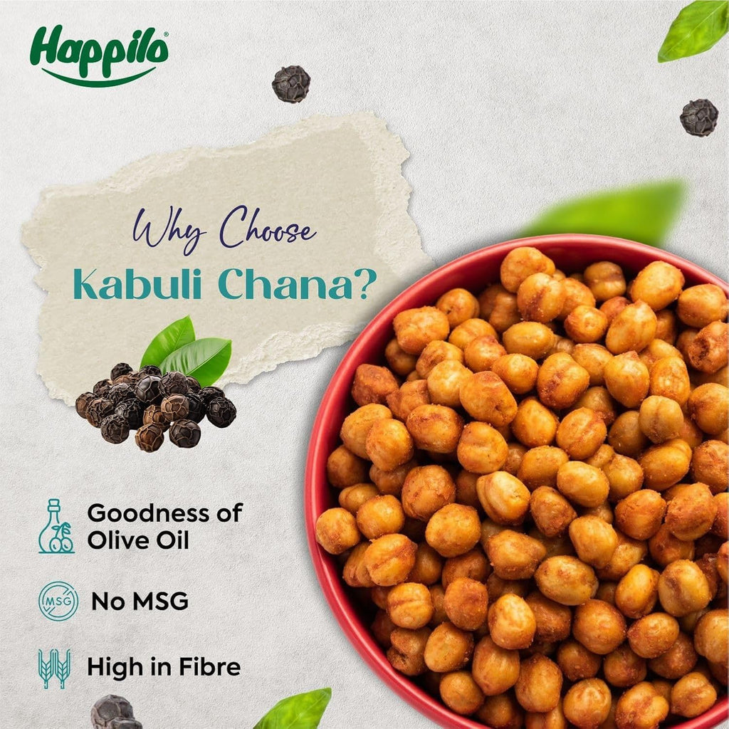 Happilo Premium Super Snack Himalayan Salt & Pepper Chickpeas