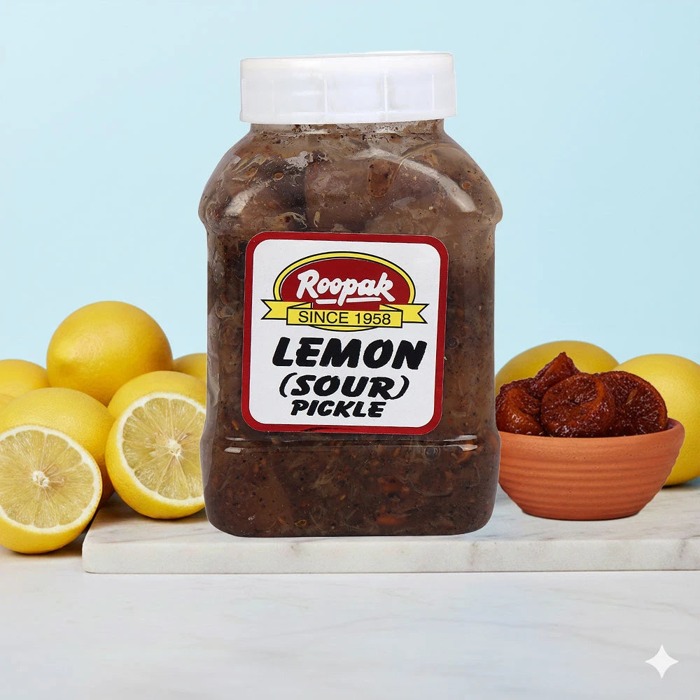 Lemon Sour Pickle (Roopak, Delhi)