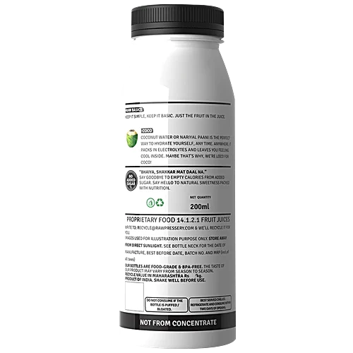 Raw Pressery Coconut Water (Raw Pressery, Madhya Pradesh)