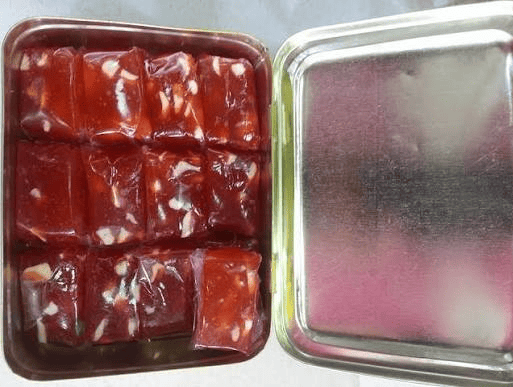 Karachi Halwa Tin Box (Chaina Ram Sweet, Chandni chowk)