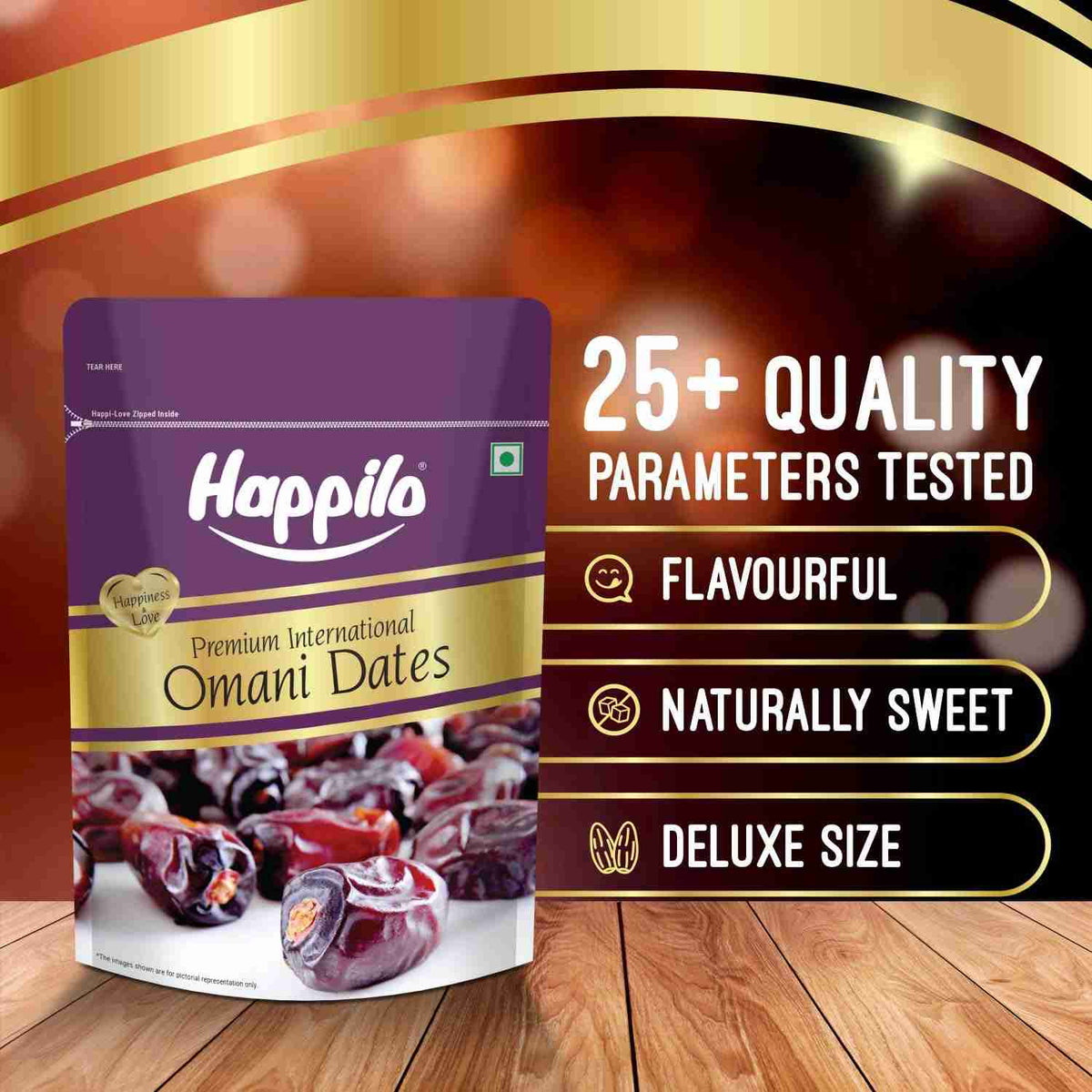 Premium International Omani Dates (Happilo, Bengaluru)