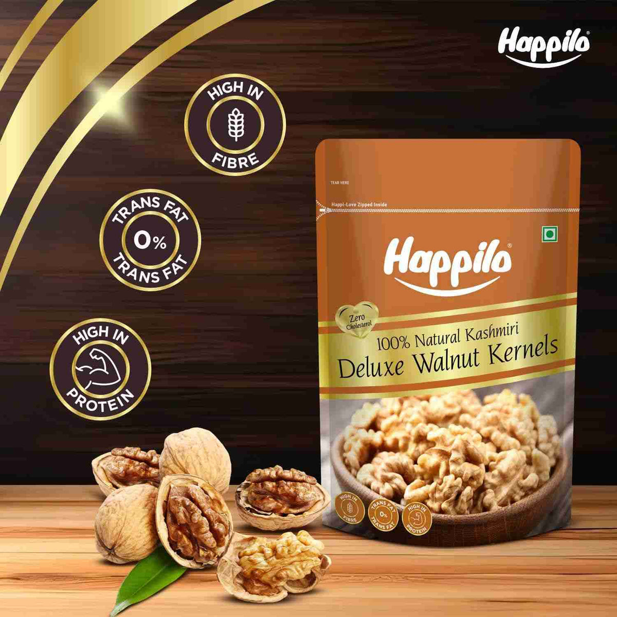 Happilo Premium Deluxe Walnut Kernels (Happilo, Bengaluru)