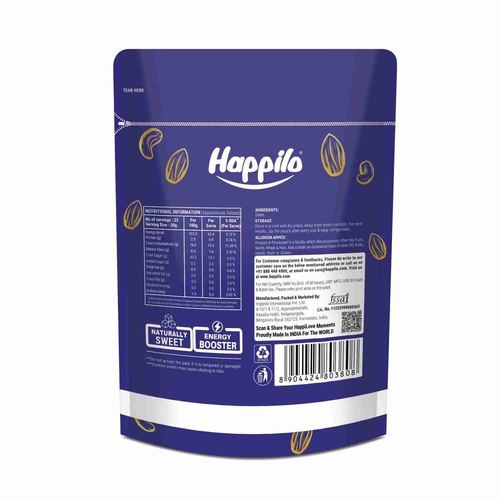 Happilo Premium International Fard Dates (Happilo, Bengaluru)