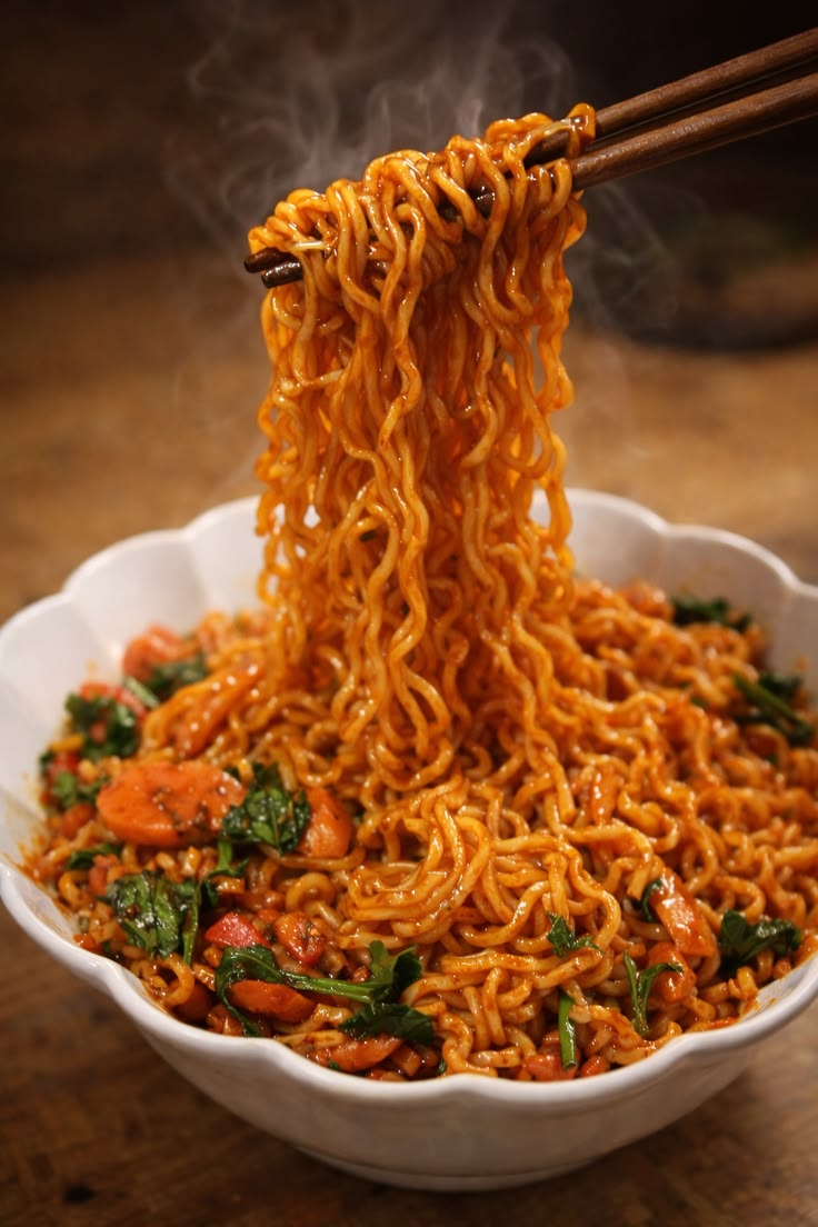 Teumsae Stir Fried Ramen Noodle (Paldo, South Korea)
