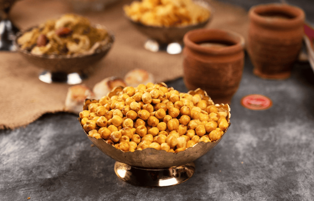 Salted Roasted Chana (Pracheen Petha)