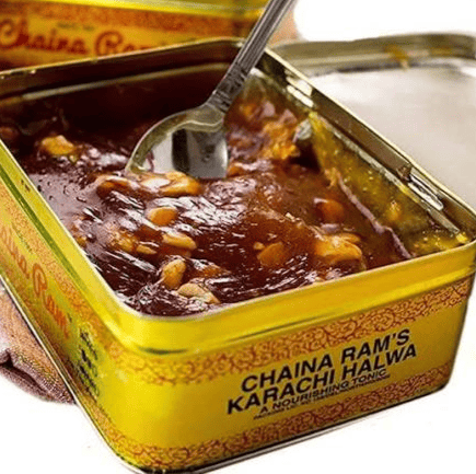 Karachi Halwa Tin Box (Chaina Ram Sweet, Chandni chowk)