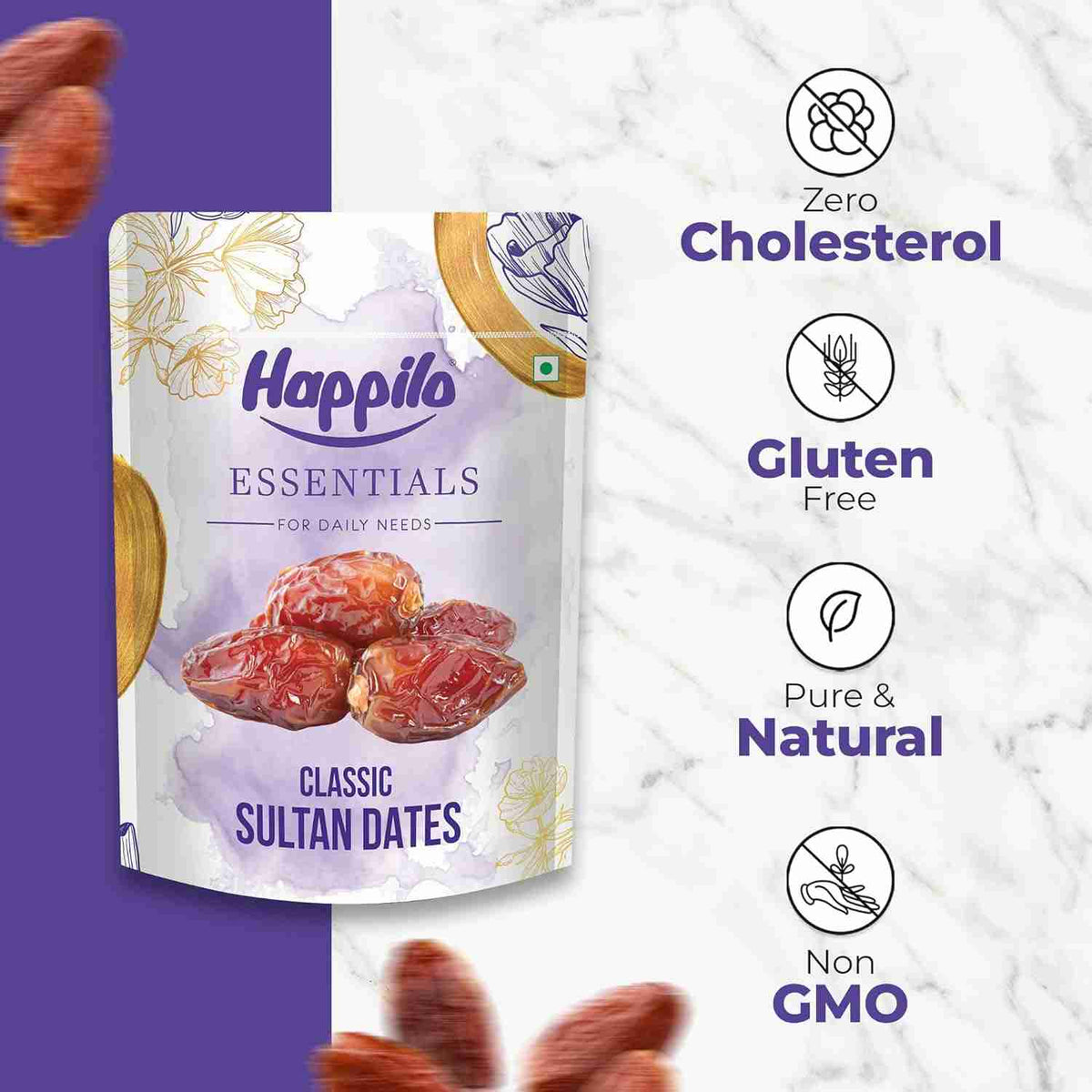 Happilo Essentials Classic Sultan Dates (Happilo, Bengaluru)
