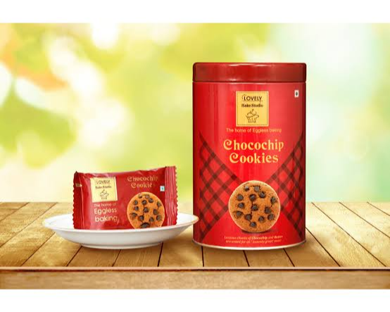 Chocochip Cookies Tin Box (Lovely Sweets, Jalandhar)
