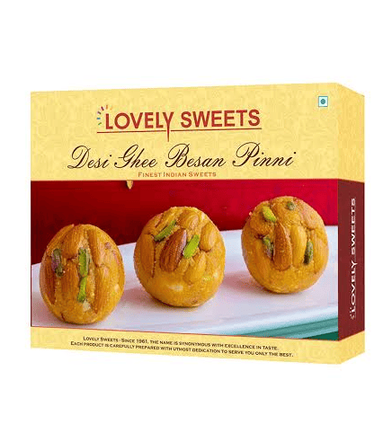 Desi Ghee Besan Pinni (Lovely Sweets, Jalandhar)