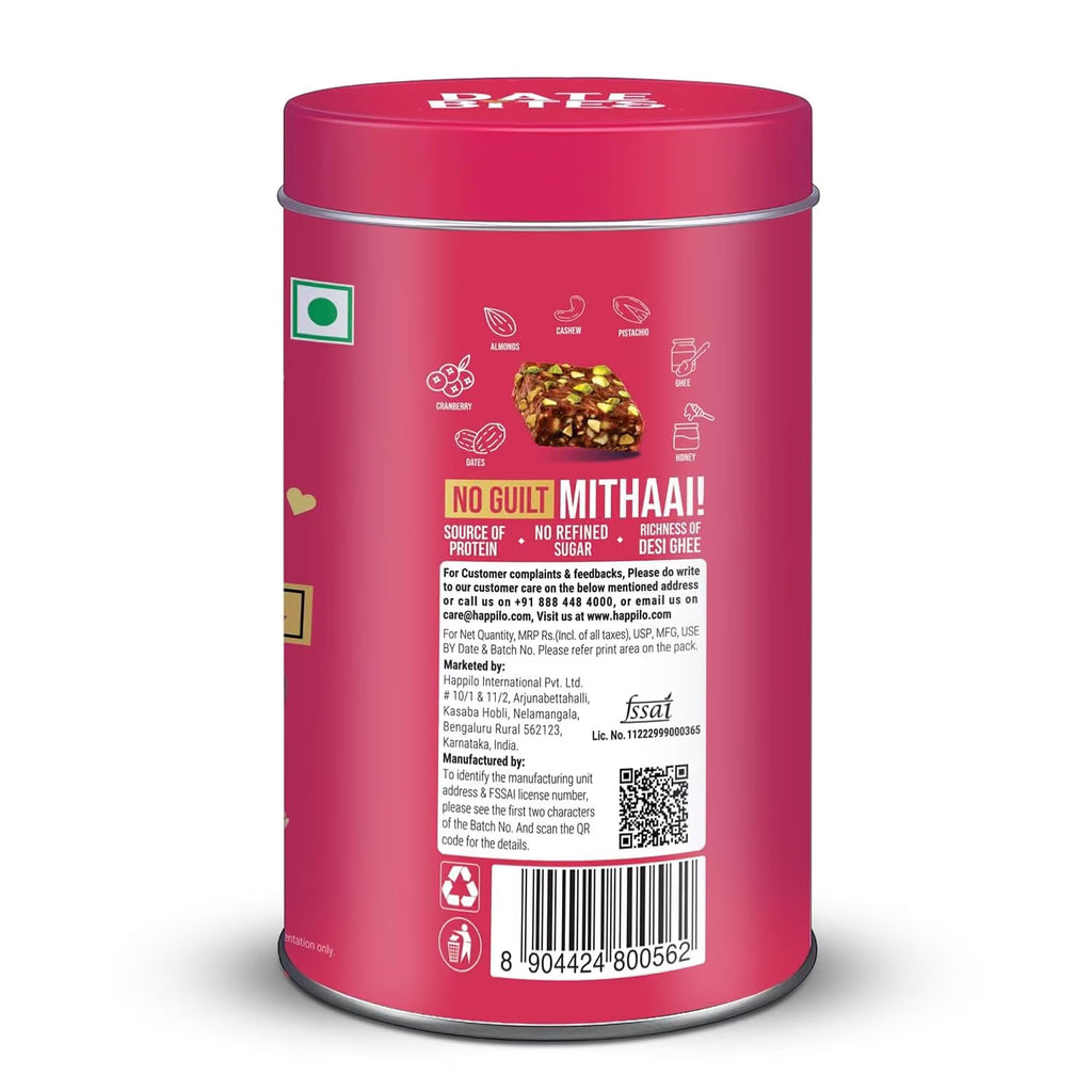 Dryfruit Sweet Cranberry Tin (Happilo, Bengaluru)