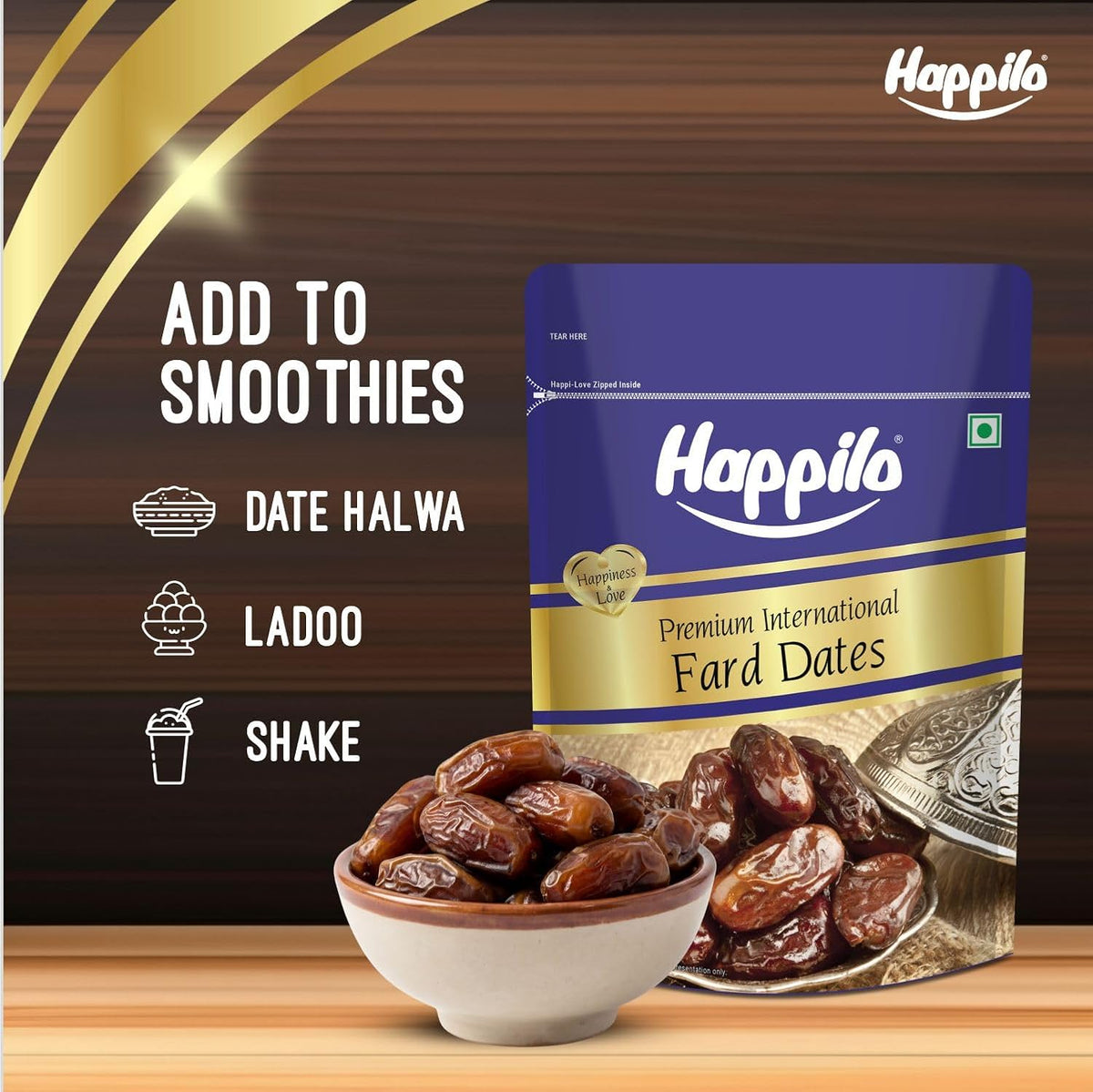 Happilo Premium International Fard Dates (Happilo, Bengaluru)