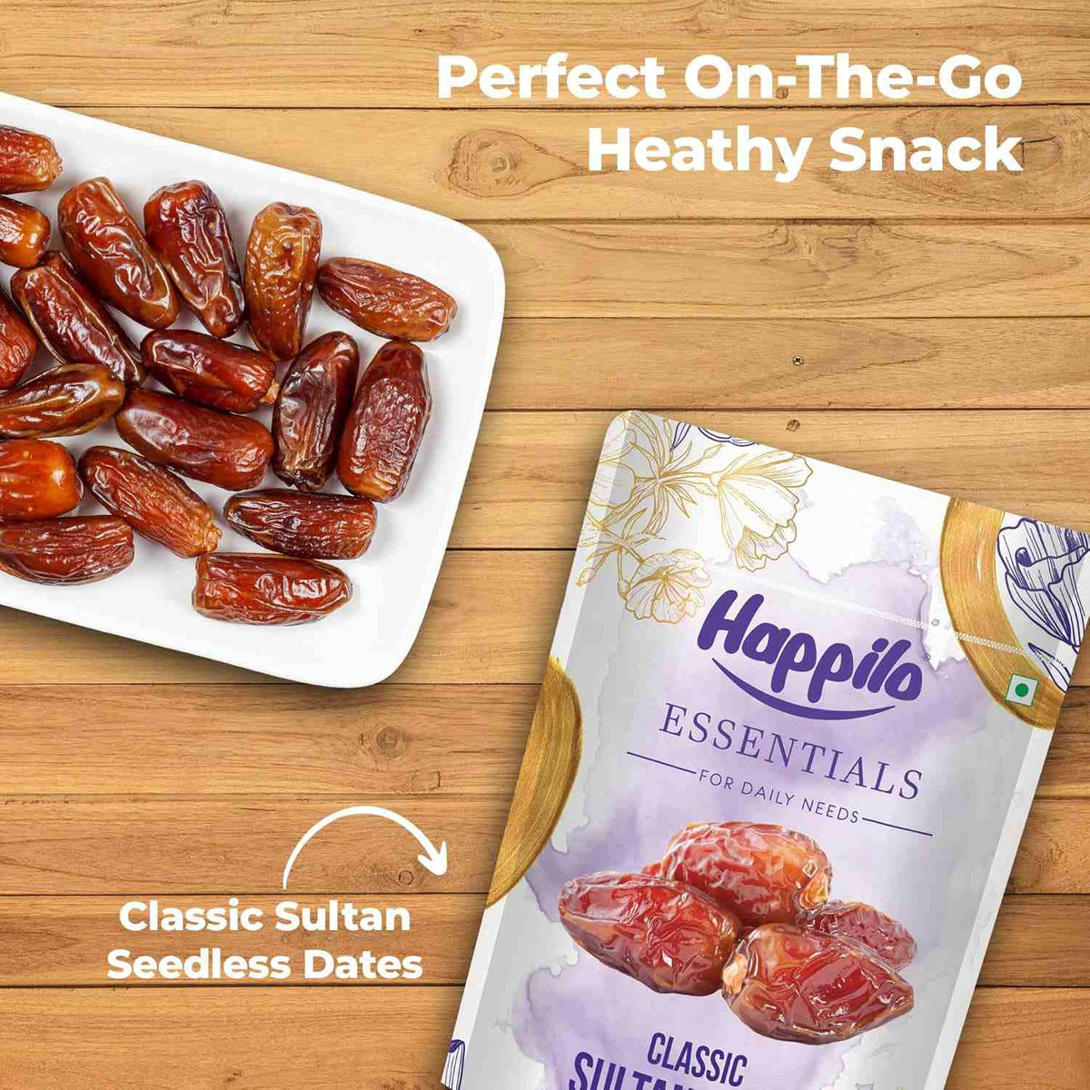 Happilo Essentials Classic Sultan Dates (Happilo, Bengaluru)